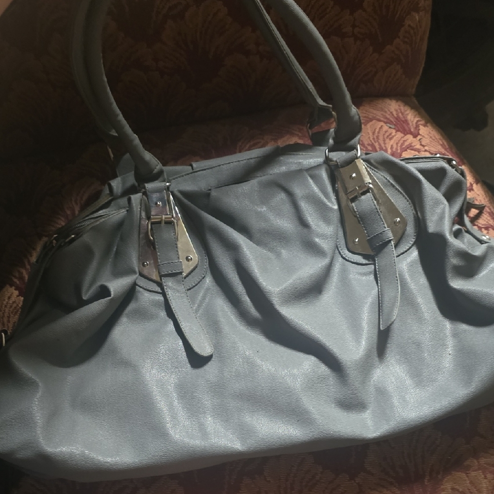 Elegant Gray Women's Handbag